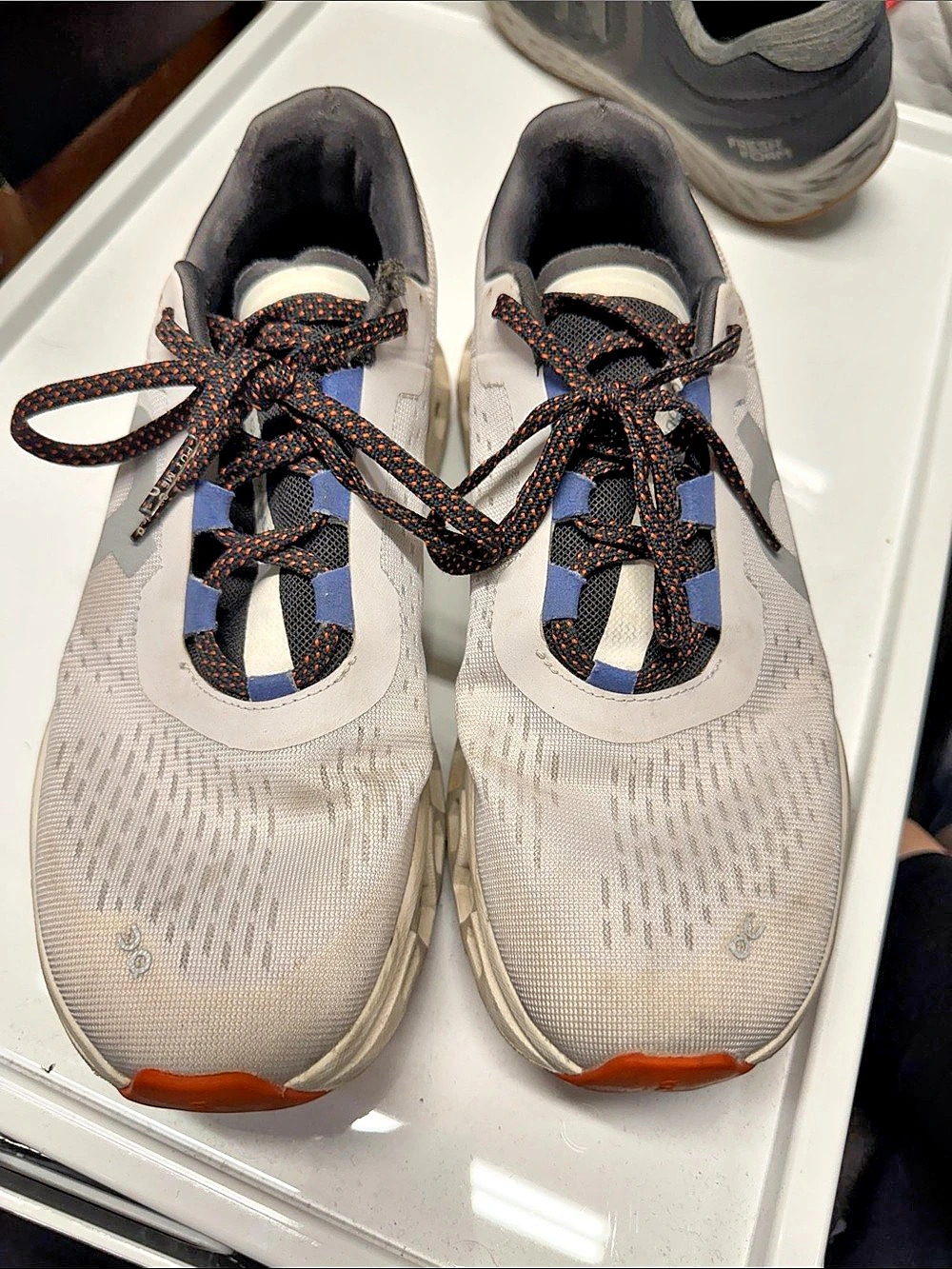 On Cloudswift Athletic Shoes White & Blue US 9.5